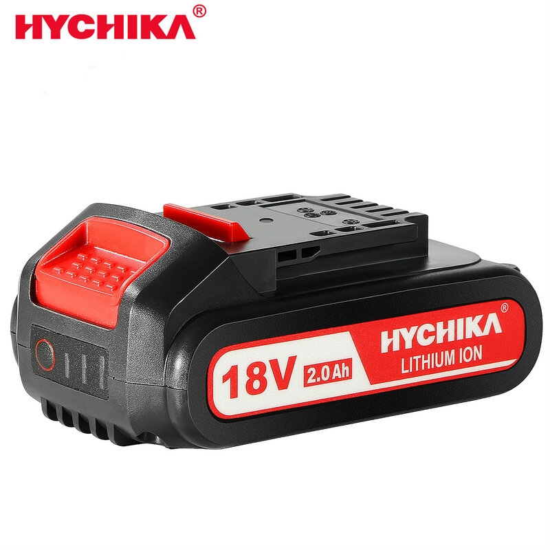 Hychika 18v 2000mah bateria de lítio para hychika 18v serra alternativa