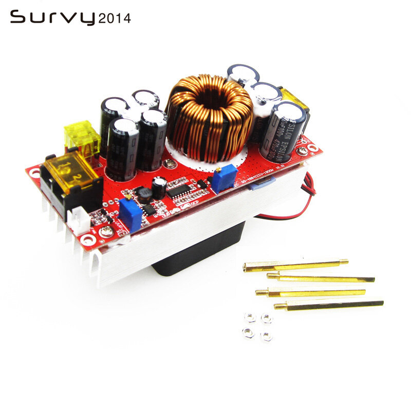 1800W 40A Current DC-DC Constant Voltage Constant Current Boost Power Module Converter Board