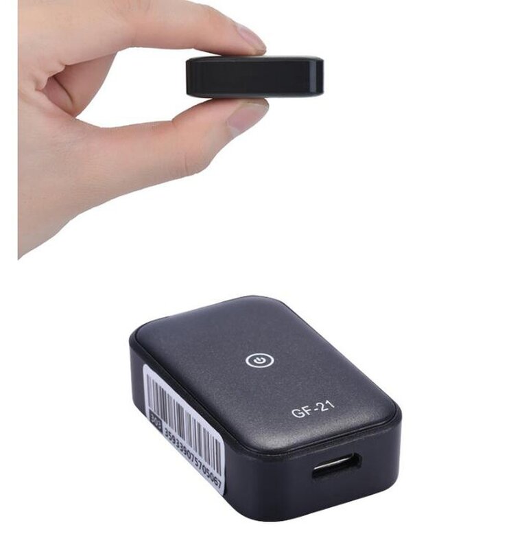 Gf21 mini gps em tempo real rastreador de carro anti-perdido dispositivo de gravação de controle de voz localizador de microfone de alta definição wi-fi + lbs + gps pos