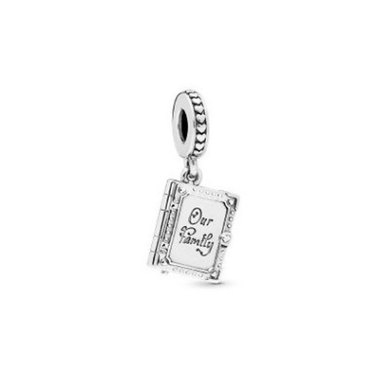 925 Sterling srebrny koralik gwiazda księżyc nadaje się do bransoletka typu Charm Pandora, który jest przeznaczony dla kobiet DIY mody