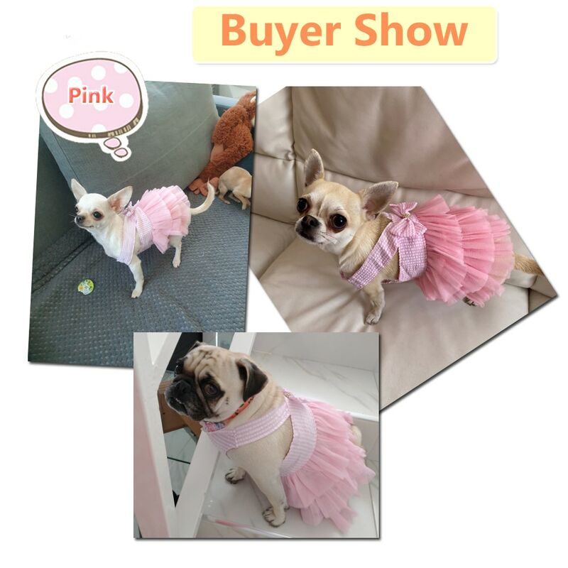 สุนัขฤดูร้อนชุดสัตว์เลี้ยงแมวใหม่ปีชุด Chihuahua สาวงานแต่งงานชุด Jean กระโปรง Puppy Go Out เสื้อผ้าสำหรับ...