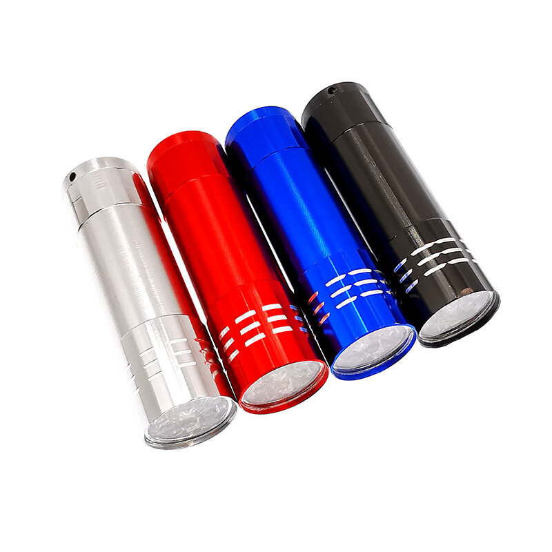 1 Pc Professional Gel  Dryer UV Lamp Portable Mini LED Flashlight For Nail Gel  Fast Dry Cure Art Dryer Tools