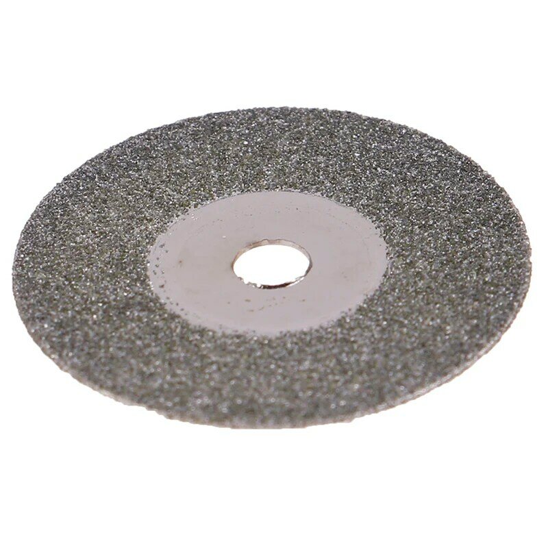 Dischi diamantati smerigliati da 10 pezzi disco abrasivo a lama tagliata con mandrino per utensili rotanti Dremel 20/22/25/30mm