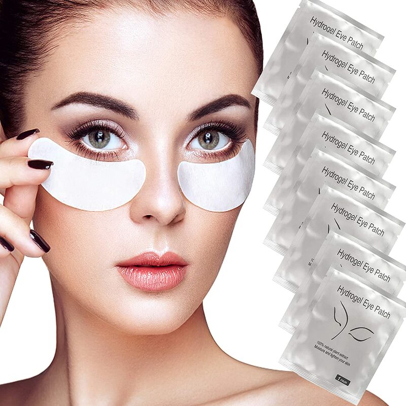Eyepads Eyelash Extension Supplies Under Eyelash Lint Free Pads Patches For Individual Package Disposable Makeup Tools