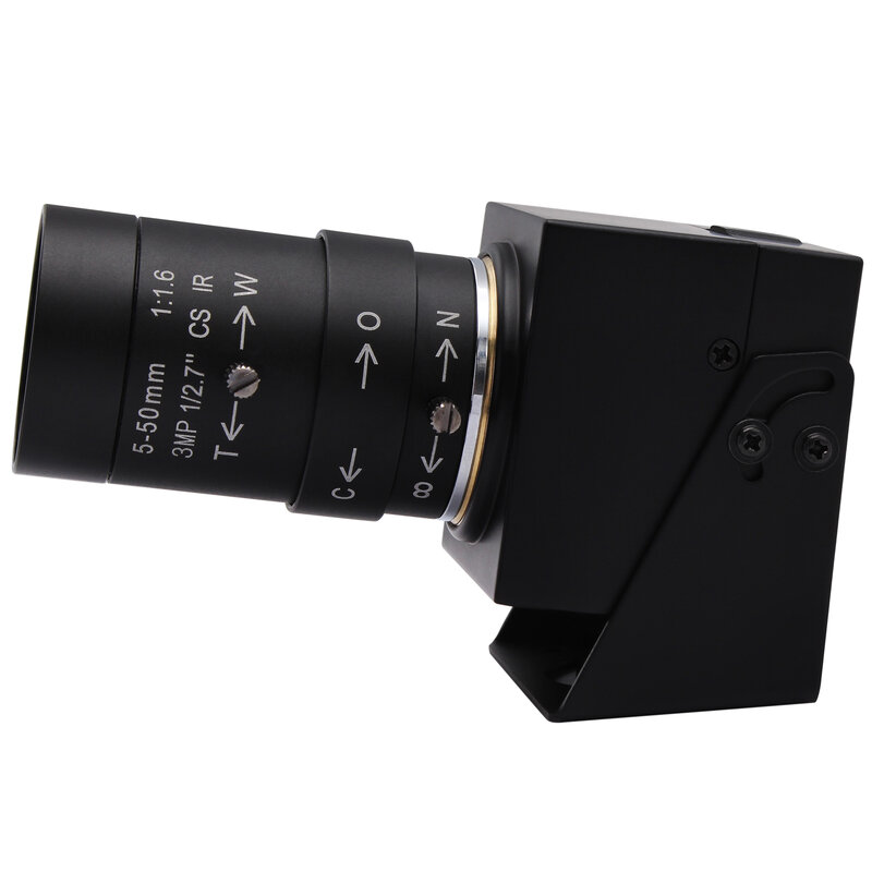 Webcam 4K IMX415, 3840x2160, MJPEG, 30fps, Zoom manuel, lentille CS, Mini caméra vidéo USB, pour ordinateur portable