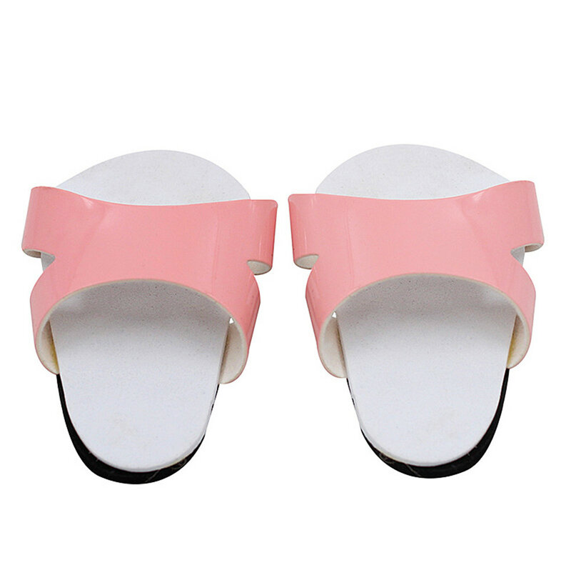 Neue Sandalen Kunststoff Schuhe für 43cm Baby Puppen Mode Sommer Strand Hausschuhe Schuhe für 18 inch Geboren Amerikanischen Puppen