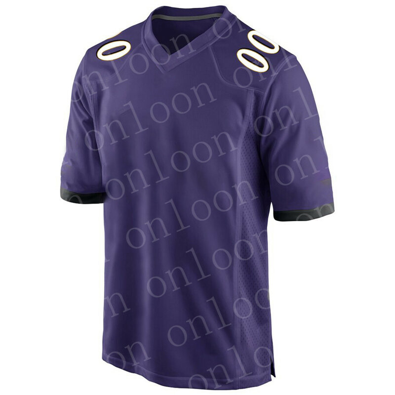 Dostosowane ściegu męskie koszulki futbol amerykański Baltimore fani koszulki L.JACKSON REED ANDREWS brązowy TUCKER HUMPHREY Jersey