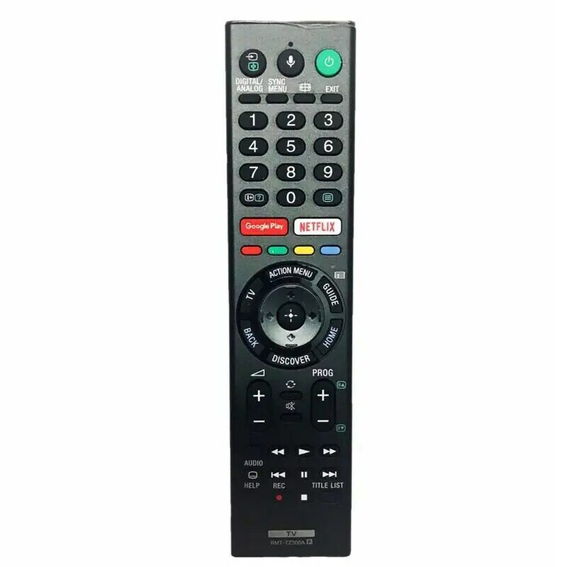 Controle remoto adequado para tv sony com empunhadura embutida, sem função de voz