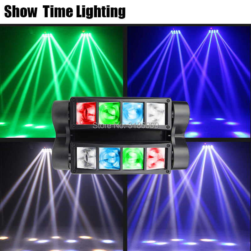 Show Time Disco Led Dj Light Led Beam Spider Moving Head Light Good Use For Party KTV Bar Show Home Entertainment Dance
