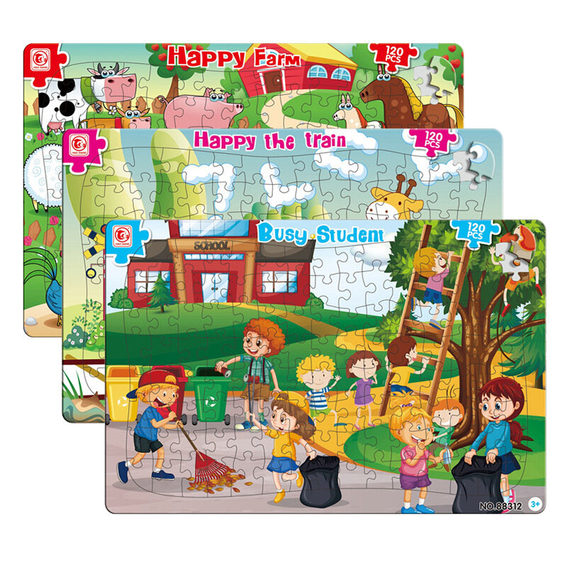 Children's Jigsaw Puzzle Puzzle 3 Years Old 6 Years Old 12 Years Old Jigsaw Puzzle Educational Toy Puzzle