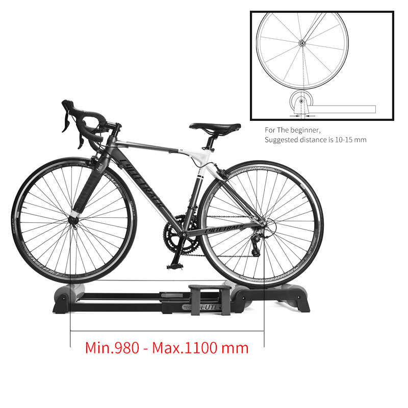 Plataforma para treino de bicicleta, rolamento para exercício em casa, 24 26, 27.5, 29 polegadas