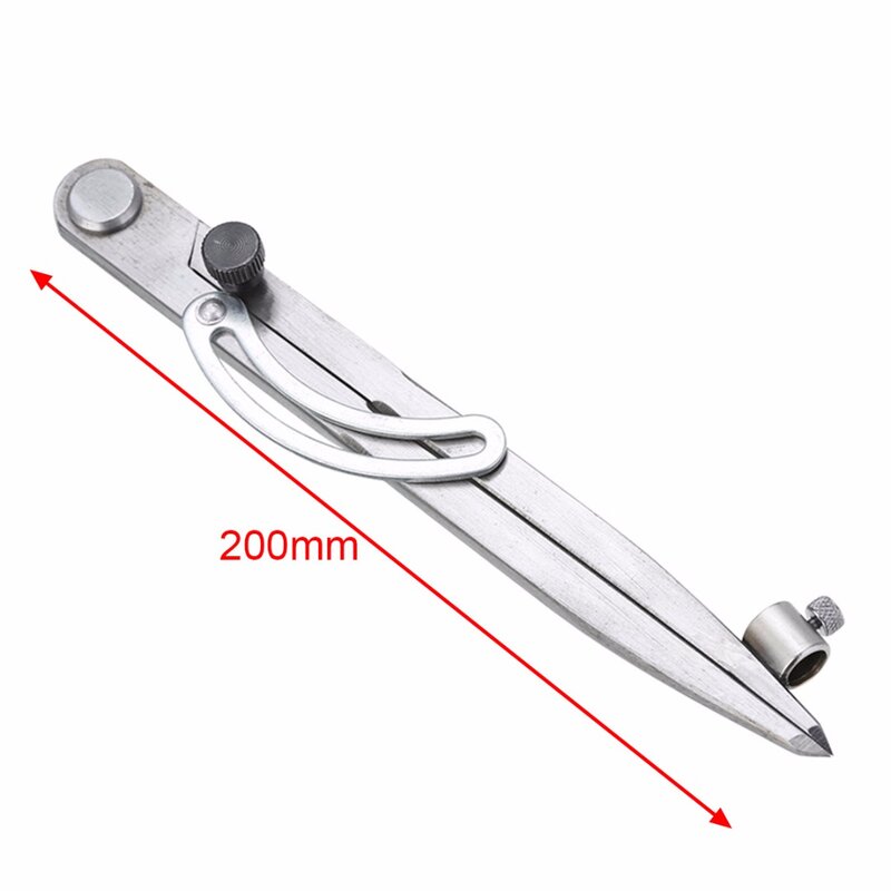 Kompass Linie Zeichnung Liefert Nadel Teiler Pitch Leder Abstand Teiler Werkzeug DIY Scharnier Joint Splitter