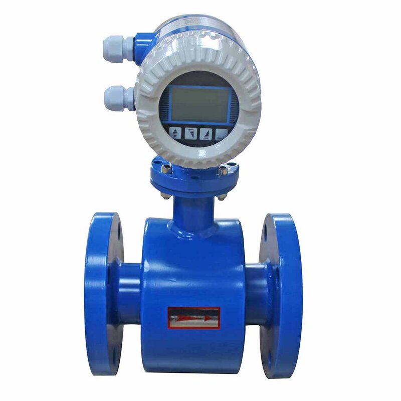 Расходомер для воды 0 ~ 30m 3/ч Сенсор Диаметр DN10 ~ DN600 точность 1.0% или 0.5% (опционально) цифровой жидкостный электромагнитный расходомер