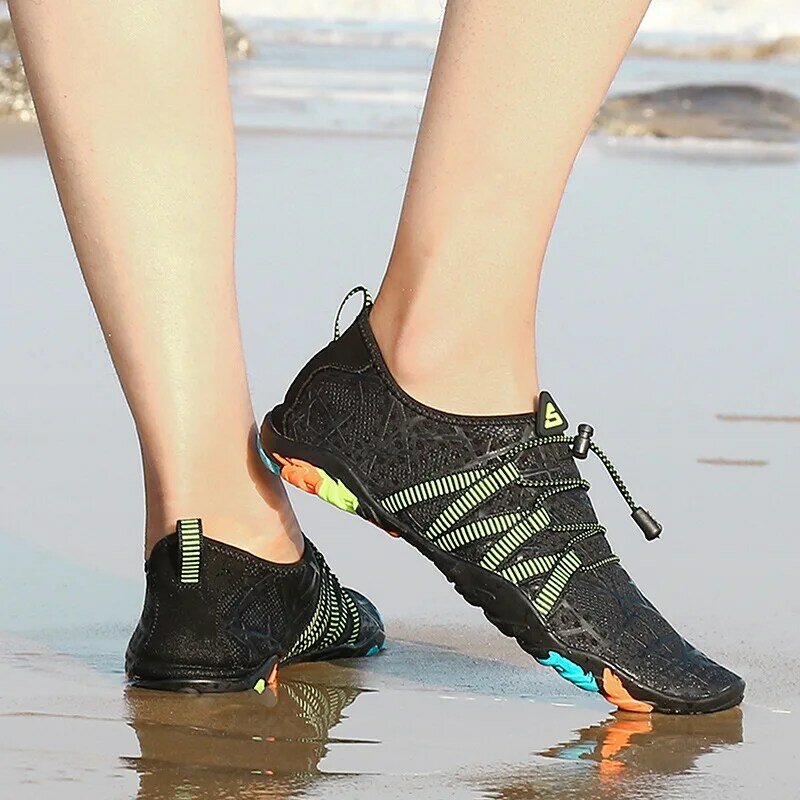 Zapatos acuáticos de verano para hombre y mujer, zapatillas de agua, sandalias de playa al aire libre, secado rápido, para buceo en el mar y río