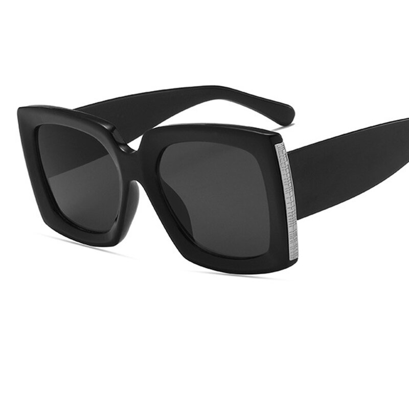 2021 ظلال للنساء الفاخرة مربع النظارات الشمسية امرأة العصرية إطار كبير نظارات شمس أنيقة الإناث UV400