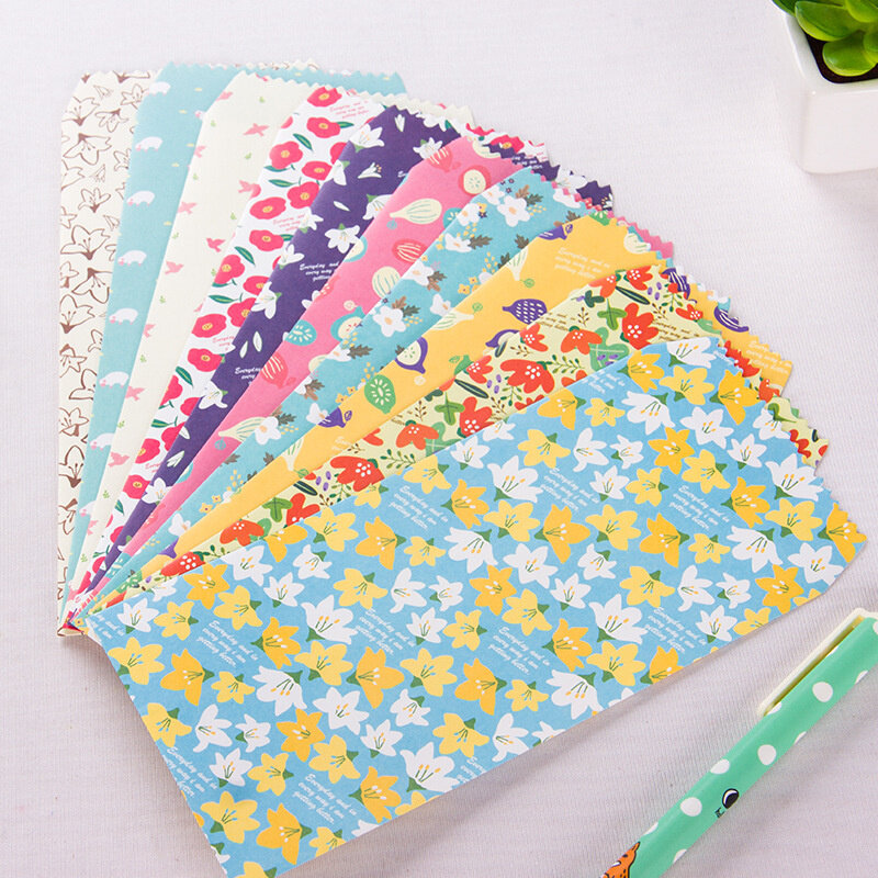 20 pcs/lot Korea Cute Cartoon Mini Colorful Paper Envelope Kawaii Small Baby Gift Craft Envelopes for Wedding Letter Invitations