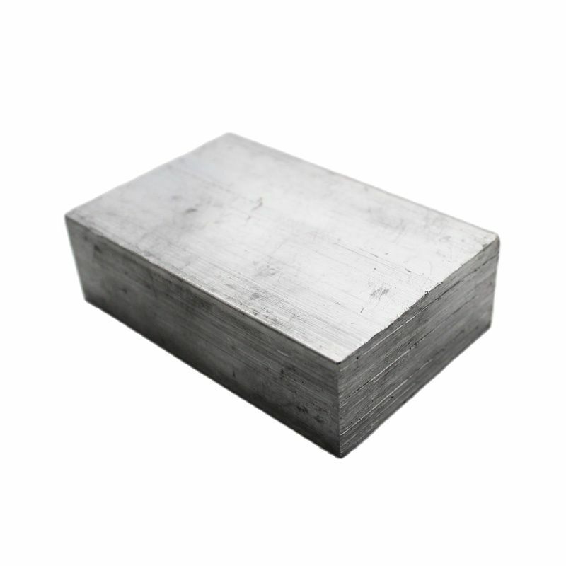25mm x 70mm x 100mm placa contínua de alumínio 6061 bloco de moinho de estoque de barra plana