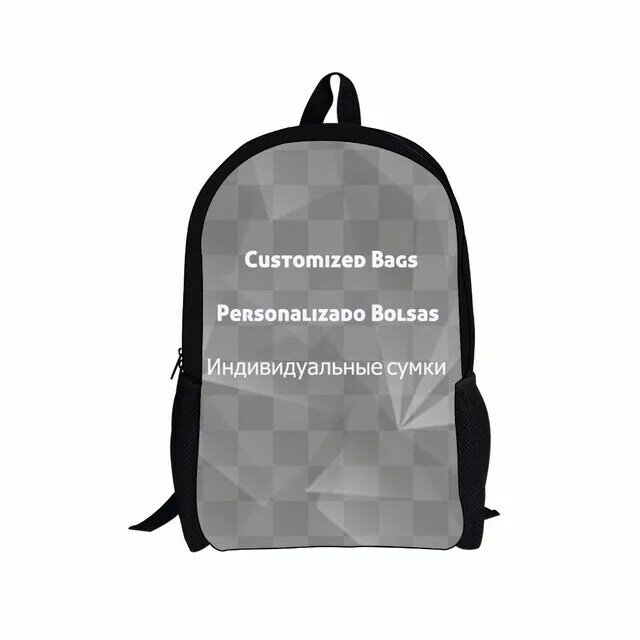 Mochila escolar infantil, mochila escolar preta com estampas