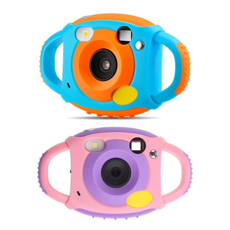 Kamera Digital Portabel Anak-anak Mini Baru Layar Tampilan 1.77 Inci Mainan Hadiah Kamera Pembelajaran Permainan Anak-anak