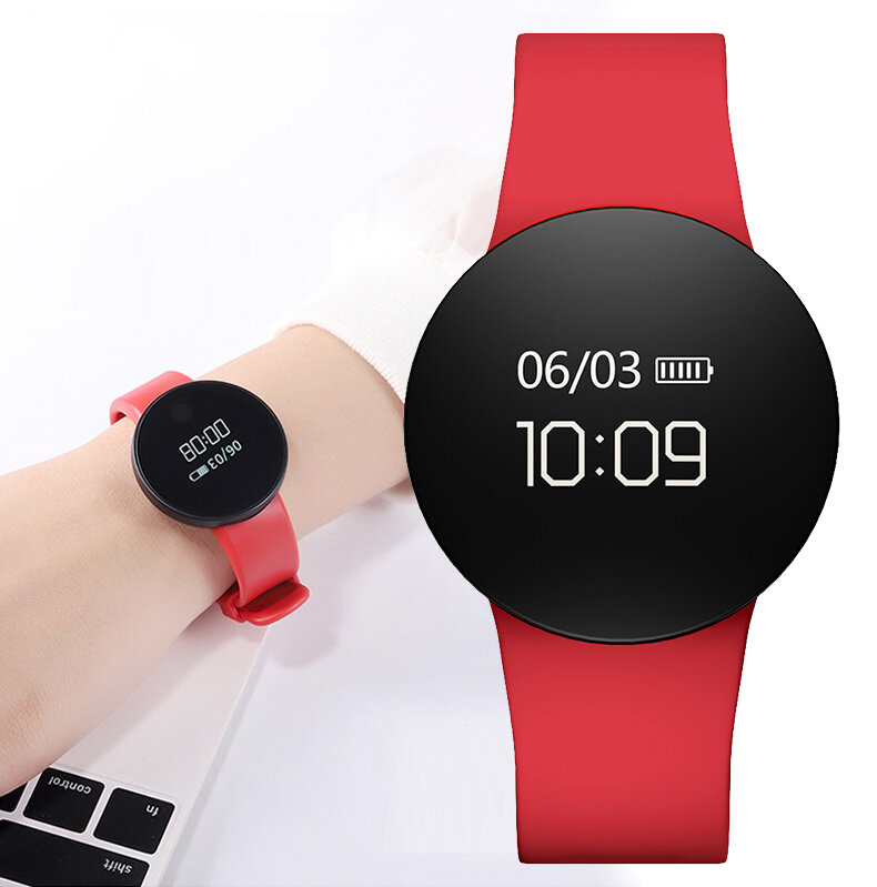 IOS أندرويد ساعة إلكترونية ذكية مقاوم للماء بلوتوث الرجال النساء الساعات مع مراقب معدل ضربات القلب ضغط الدم جهاز تعقب للياقة البدنية