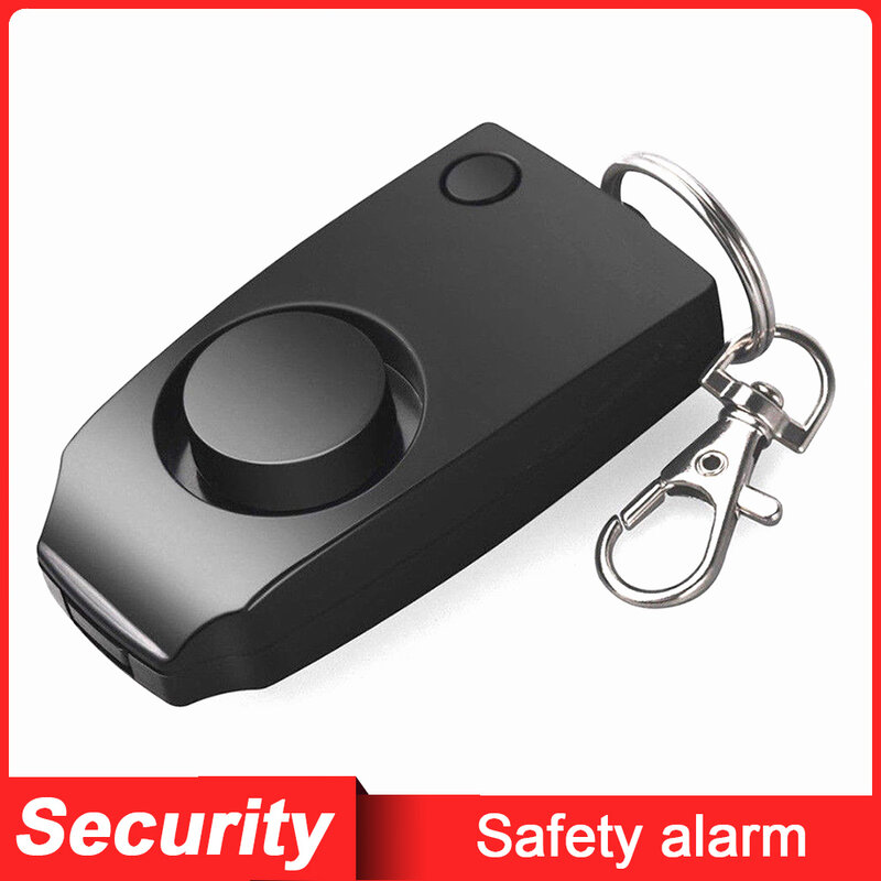 LLavero de alarma de seguridad Personal de 130 dB,dispositivo electr 