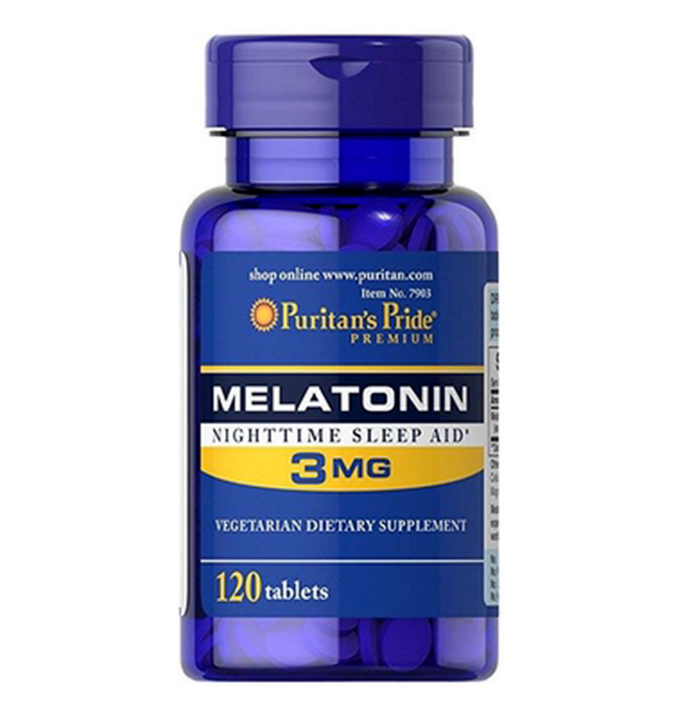 Kính Cường Lực Melatonin 3Mg * 120 Viên Giúp Cải Thiện Giấc Ngủ Ban Đêm Hỗ Trợ Giấc Ngủ Nam Nữ Sức Khỏe