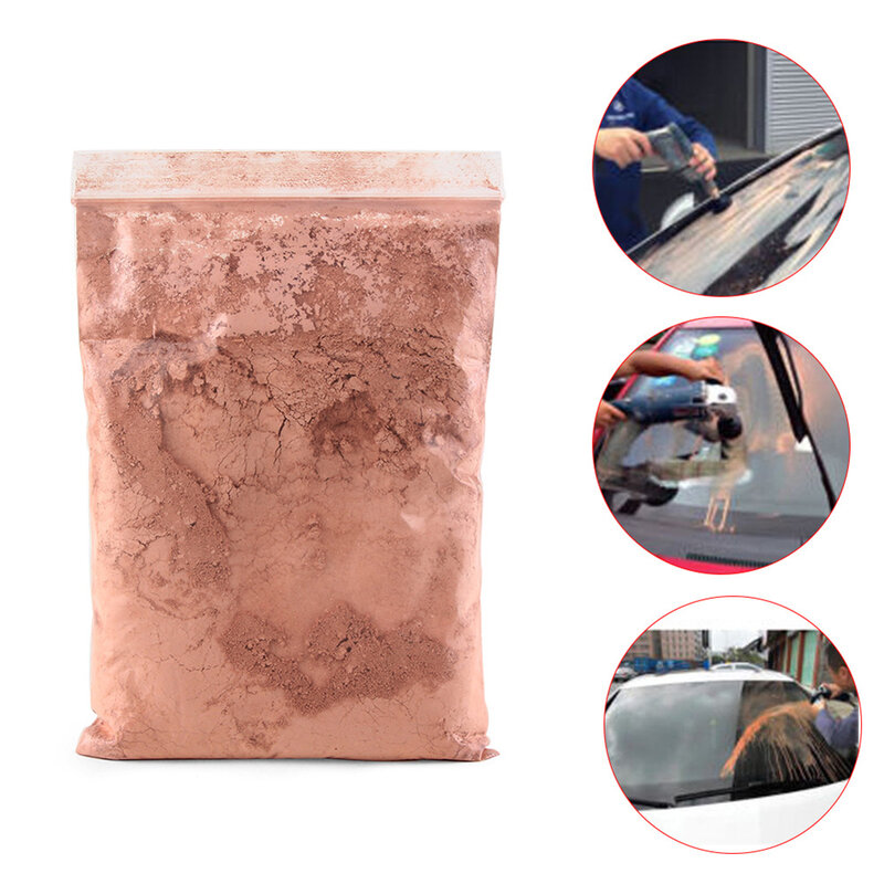 Kit de polimento de vidro óxido de sório 100g, pó para remoção de arranhões em janelas de carro, ferramenta para reparo de arranhões