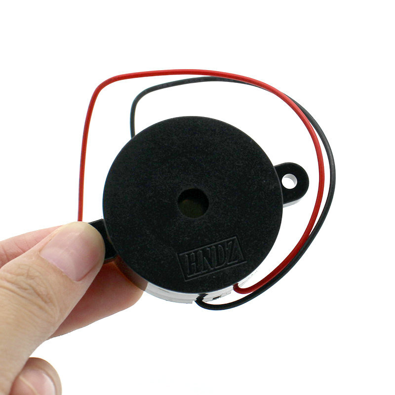 3v buzzer (linea cintura rotonda) buzzer suono continuo 6V12V24V DC high decibel accessori manuali fai-da-te accesso allarme sperimentale