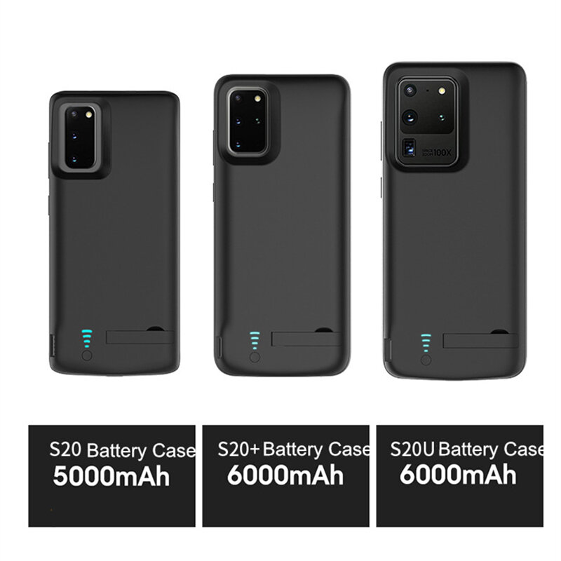 Funda para Samsung Galaxy S20, S20 + Plus, S20 Ultra, cargador de batería de teléfono, S20, S20 +, S20 Ultra Power Bank