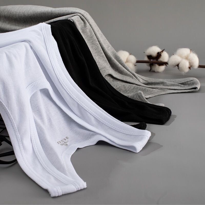 2pcs Cotton Mens Underwear Sleeveless Tank Top Solid Muscle Vest Undershirts O-neck Gymclothing Fitness Breathable Undershirt