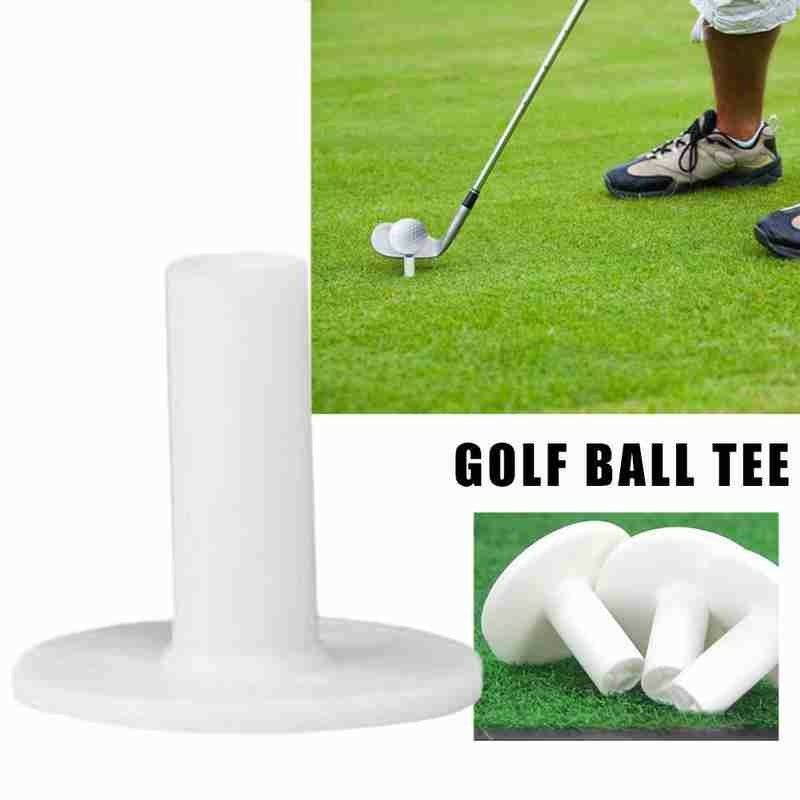 Camiseta de pelota de Golf de 38MM y 50MM, herramienta de práctica al aire libre en forma de cruz con agujero N6R7, diseño blanco Y3P2, 1 ud.