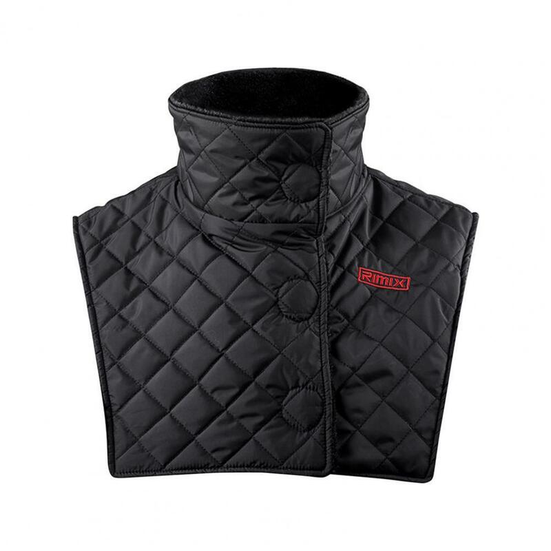 Babero de Material más grueso para cuello de motocicleta, bufanda cálida, protector de cuello, útil para invierno