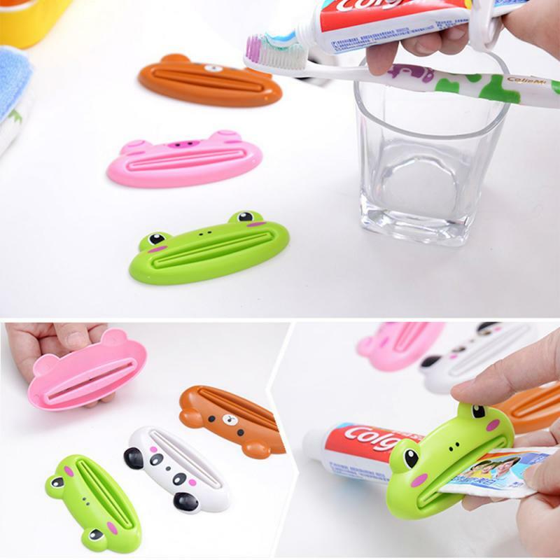 Dispositivo dispensador de pasta de dientes, soporte multifuncional de plástico, exprimidor, prensa para accesorios de baño