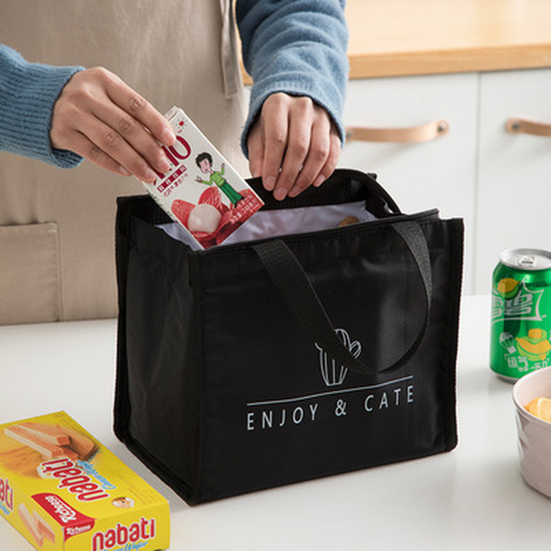 Изолированная сумка для ланча, прочная сумка Bento, термоизолированная сумка для ланча, сумка-холодильник, контейнер для ланча