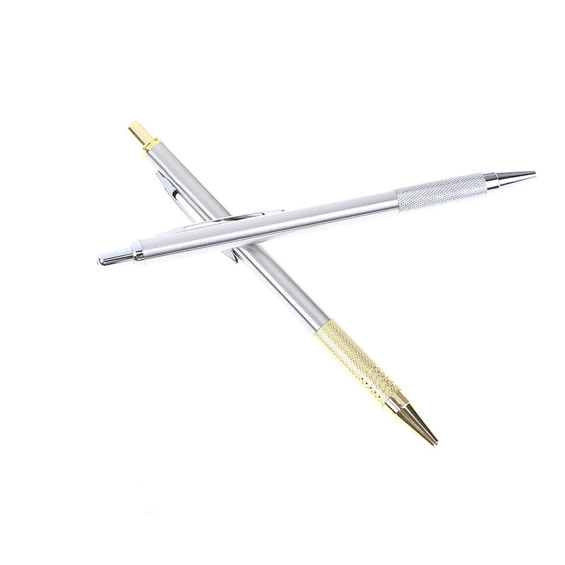 Diamentowy przecinak do szkła narzędzie tnące Carbide Scriber twardy Metal płytka napis Pen grawer szklany nóż Scriber maszyna do cięcia