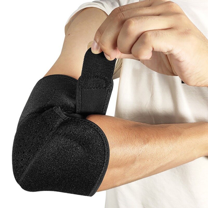 야외 스포츠 조절 가능한 팔꿈치 붕대 통기성 가압 팔꿈치 패드 안전 공 체육관 팔 슬리브 패드 보호대