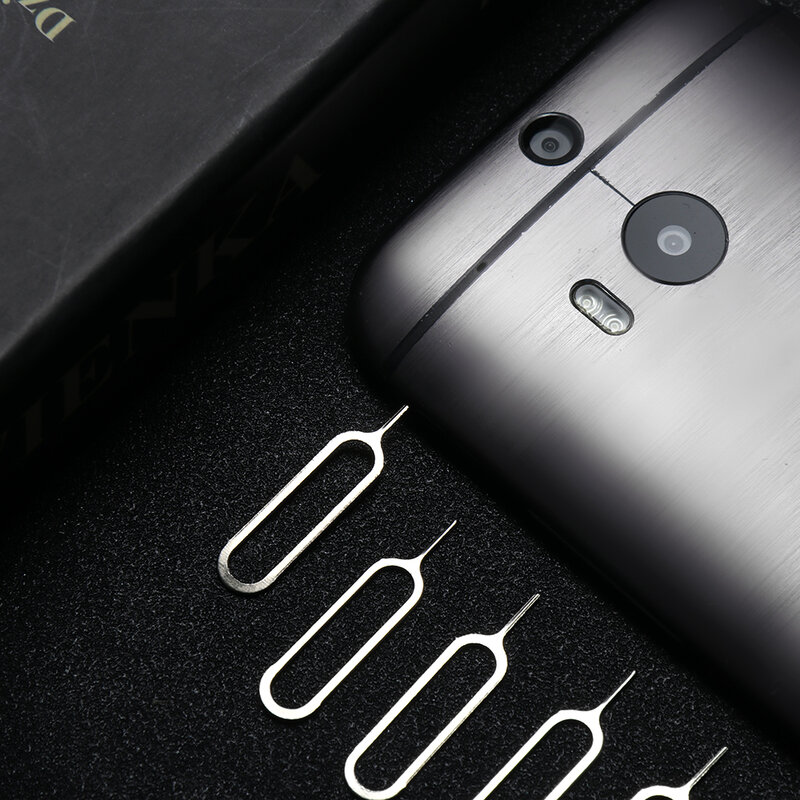 10 Buah Smartphone Pin Kartu Kartu Remover Alat Kualitas Tinggi untuk Xiaomi untuk iPhone Pin Jarum Suku Cadang untuk Grosir menawarkan