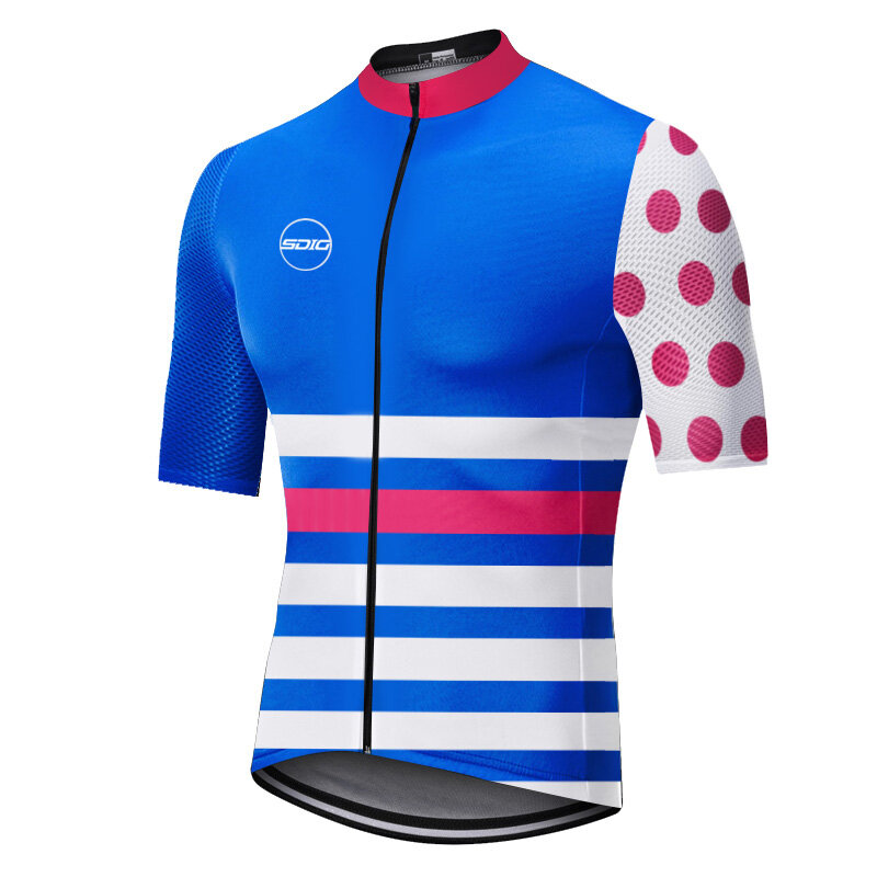 Camiseta de ciclismo para Hombre, maillot de manga corta para bicicleta de carretera, ropa deportiva, verano, 2022