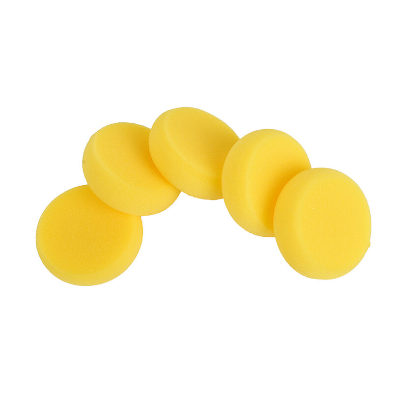 5pcs/lot Round Painting Sponge For Art Drawing Craft Clay Pottery Sculpture Cleaning Tool Painting Graffiti Sponge for Kids