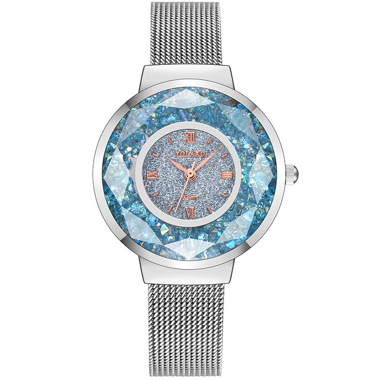Senhoras magnético céu estrelado relógio de luxo feminino relógios moda diamante feminino quartzo relógios pulso relogio feminino zegarek damski