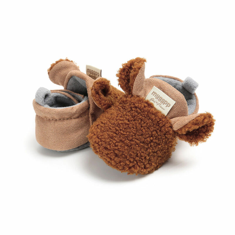 2020เด็กวัยหัดเดินทารกแรกเกิดคลานรองเท้าเด็กสาวLambรองเท้าแตะPrewalker Trainersขนสัตว์ฤดูหนาวสัตว์การ์ต...