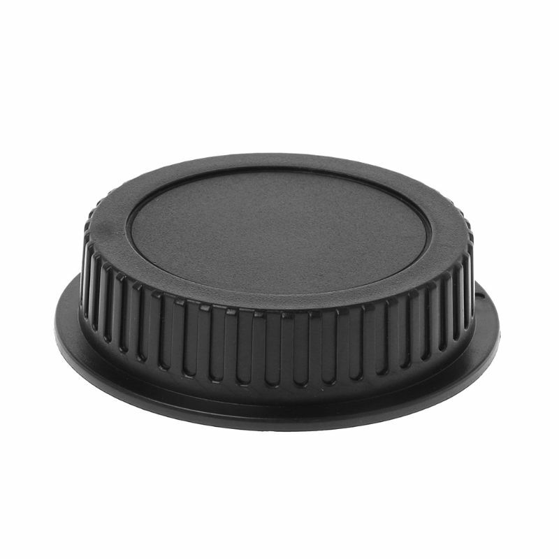 Rear Lens Body Cap Camera Cover Set Dust Screw Mount Protection Plastic Black Replacement for Canon EOS EF EFS 5DII 5DIII 6D