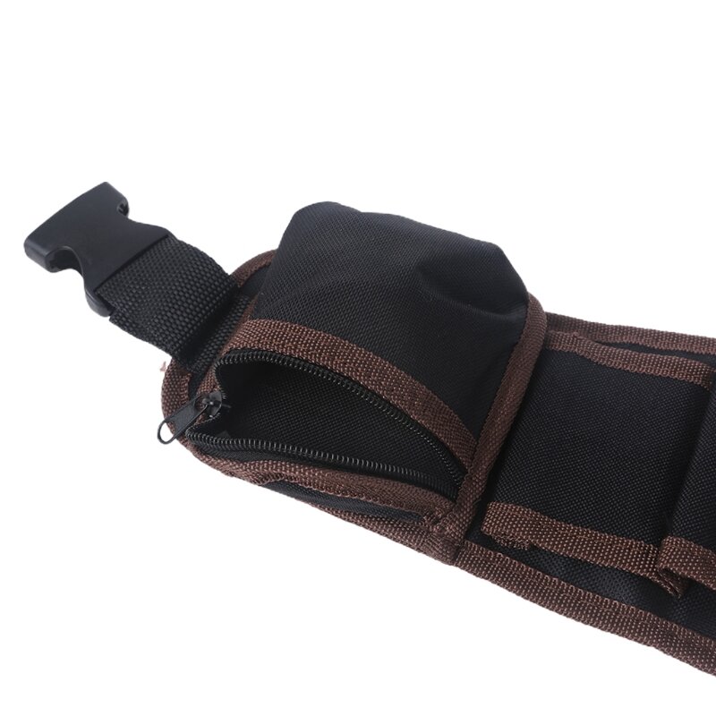 N7md prático cintura ferramenta saco de armazenamento de poliéster saco de cintura pequena 1 pc