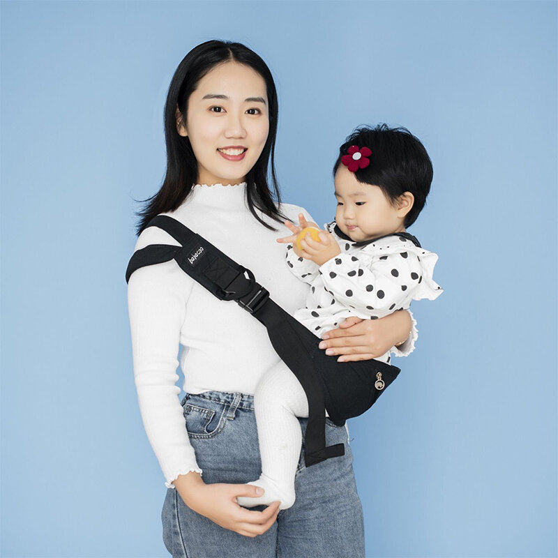Canguru para carregar bebês, envoltório macio e respirável para carregar bebês recém-nascidos, bolsa frontal de ombro único