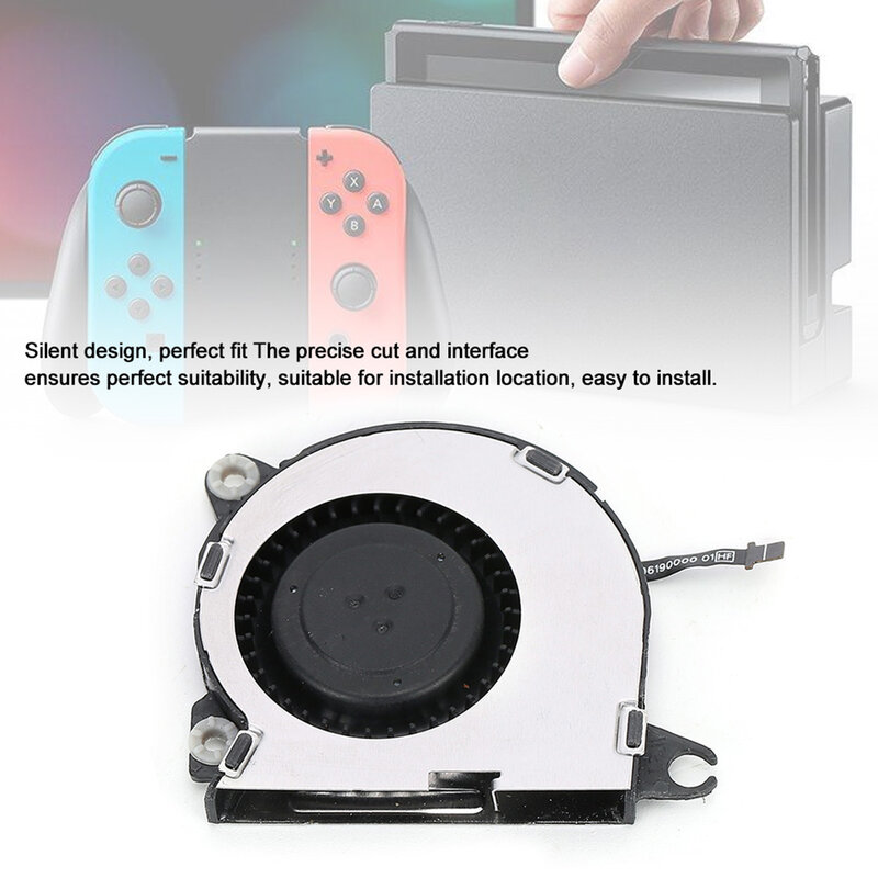 Replacement Internal Radiation Cooling Fan For Nintendo Switch Console CPU Built-in Heatsink Cooler Fan Game Console Cooling Fan