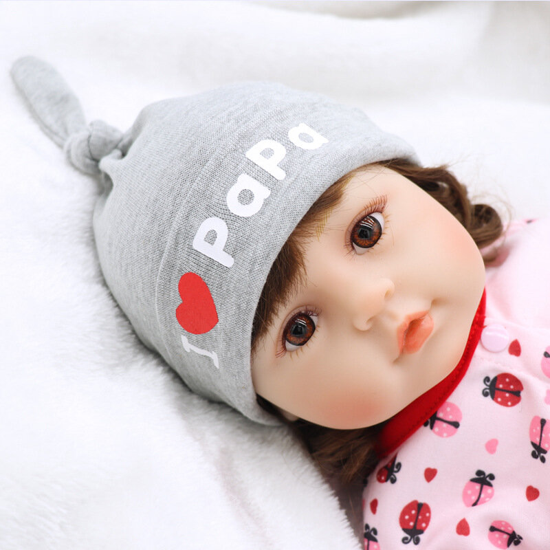 Moda impressão letras chapéus recém-nascidos macio confortável algodão bebê meninas bonés infantil headwear acessórios para o cabelo fotografia adereços