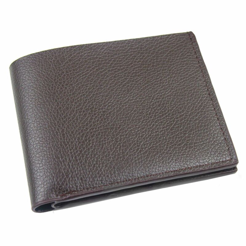 Bolso de mano pequeño para hombre, cartera masculina con 3 Clips magnéticos, monedero de marca de lujo, monedero con Clip