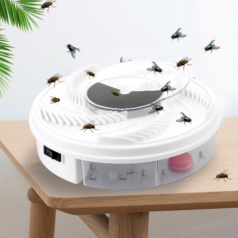 Piège à mouches électrique automatique USB, dispositif de capture de mouches, dispositif de contrôle des résidus d'insectes