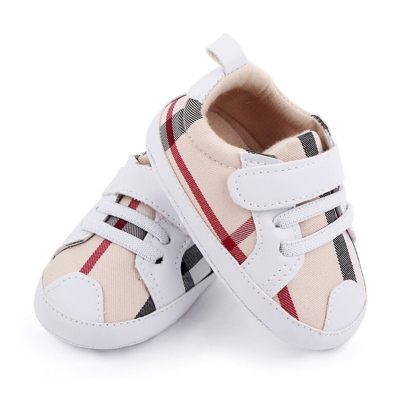 รองเท้าเด็กใหม่ฤดูใบไม้ผลิและฤดูใบไม้ร่วง0-1ปีเด็กวัยหัดเดินรองเท้าแฟชั่นตาข่าย Soft Sole สบายร...