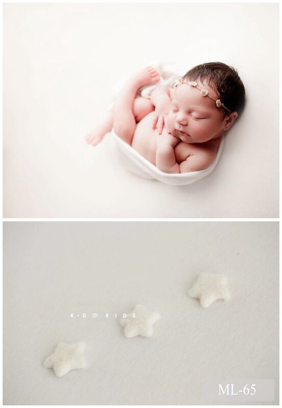 Cobertor para fotografia de bebês, fundo de algodão para recém-nascidos, cobertor para estúdio fotográfico